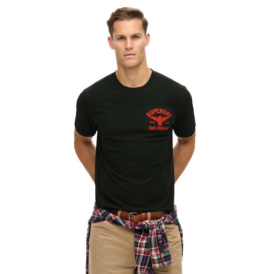 Superdry Lo-Fi Biker Graphic Loose Tee